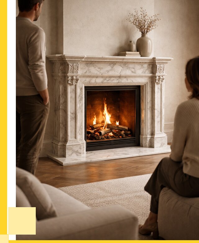 Мраморные камины под ключ в Бугульме от 252700 р. | ЭриданБгл