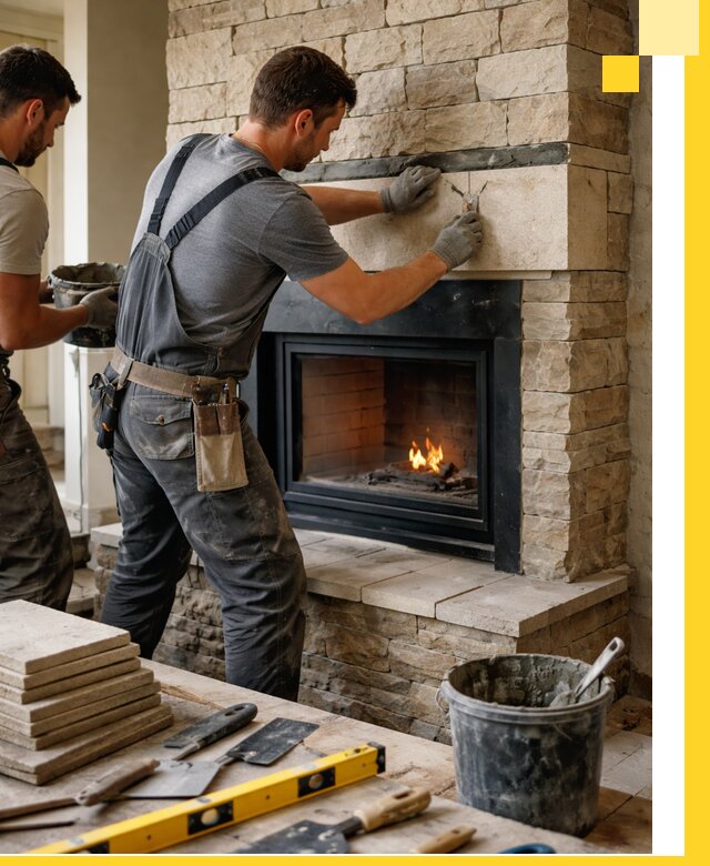 Проектирование и установка открытых каминов в Бугульме