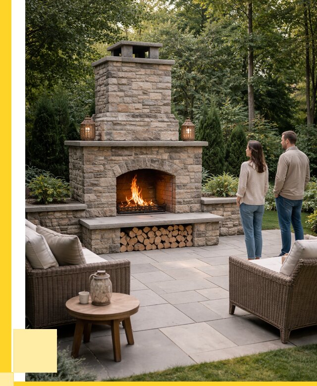 Уличные камины из кирпича в Бугульме от 151620 р. | ЭриданБгл