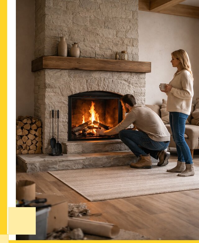 Камины для загородного дома в Бугульме от 353780 р., ЭриданБгл