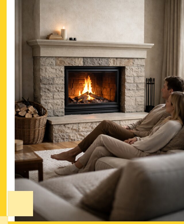 Камины в частном доме под ключ в Бугульме от 202160 р. | ЭриданБгл