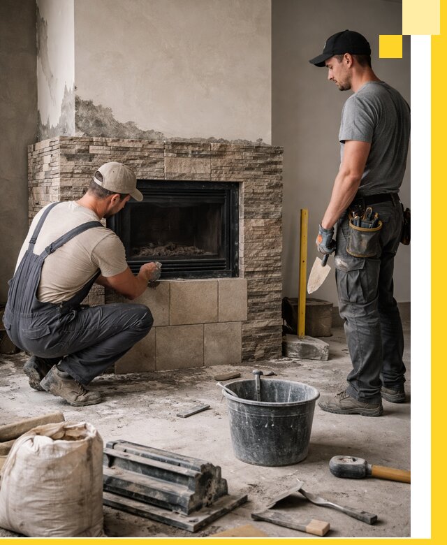 Камины под ключ в Бугульме: проект, изготовление и монтаж