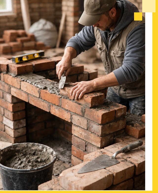 Кладка каминов под ключ в Бугульме профессиональная отделка и монтаж