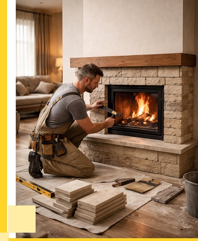 Строительство каминов в Бугульме от 151620 р., ЭриданБгл - под ключ