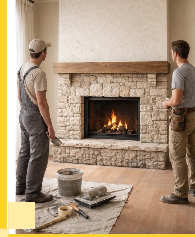 Отделка каминов в Бугульме от 6570 р. под ключ | ЭриданБгл