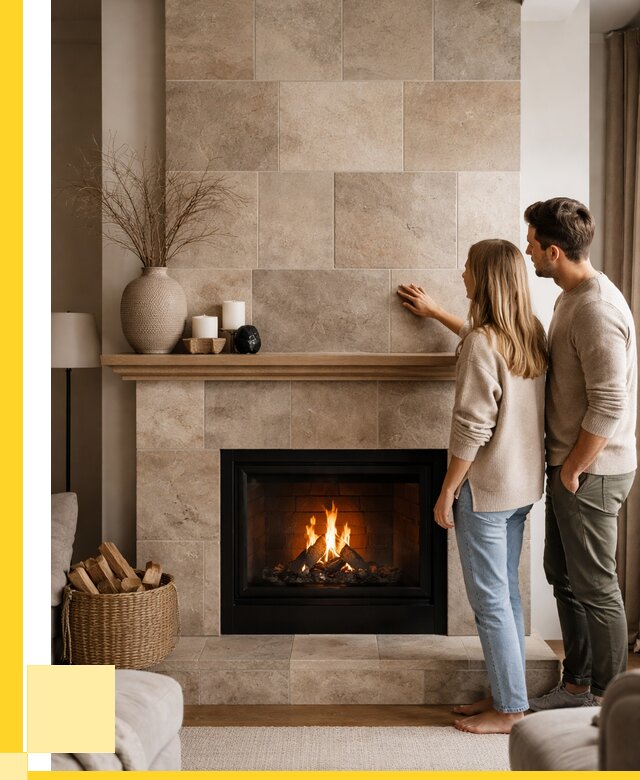 Облицовка каминов керамогранитом в Бугульме от 4549 р. | ЭриданБгл