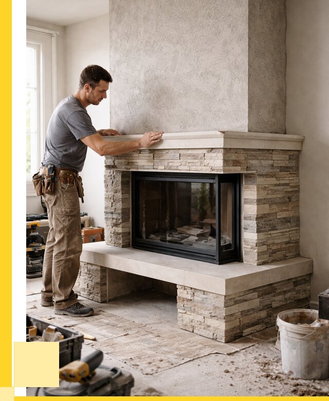 Изготовление каминов под ключ в Бугульме от 151620 р. | ЭриданБгл