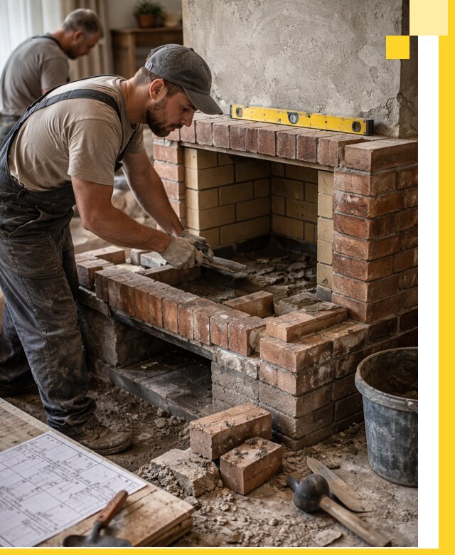 Изготовление и установка каминопечей под ключ в Бугульме