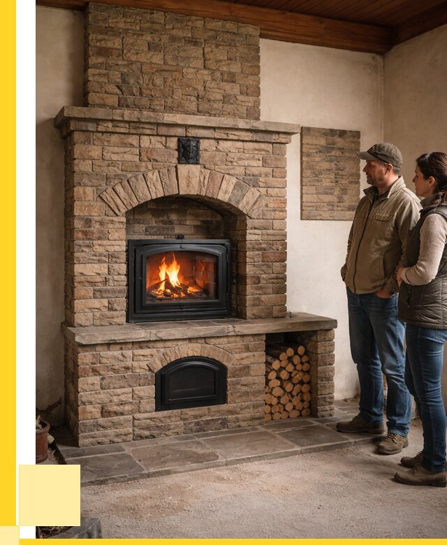 Кирпичная печь под ключ в Бугульме от 151620 р. | ЭриданБгл