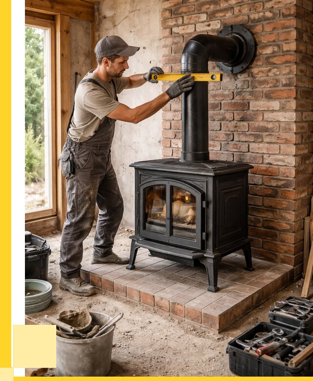 Монтаж печей установка банной печи в Бугульме от 15162 р. | ЭриданБгл