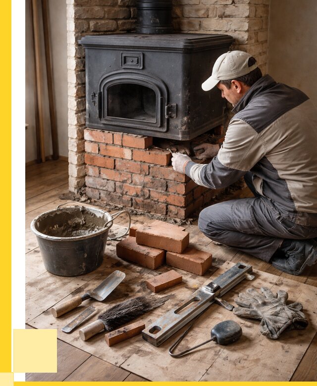 Ремонт печей в Бугульме от 12130 р., услуги печника ЭриданБгл