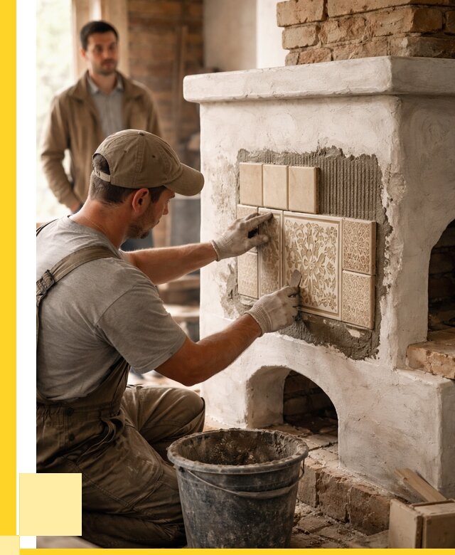 Отделка печей и банных печей в Бугульме от 35378 р. | ЭриданБгл