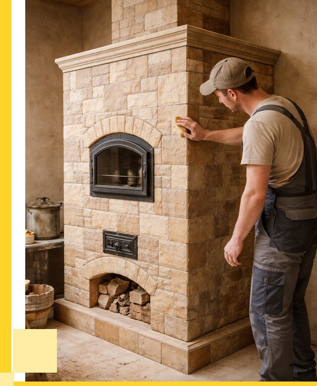 Облицовка печей в Бугульме от 4549 р. под ключ | ЭриданБгл