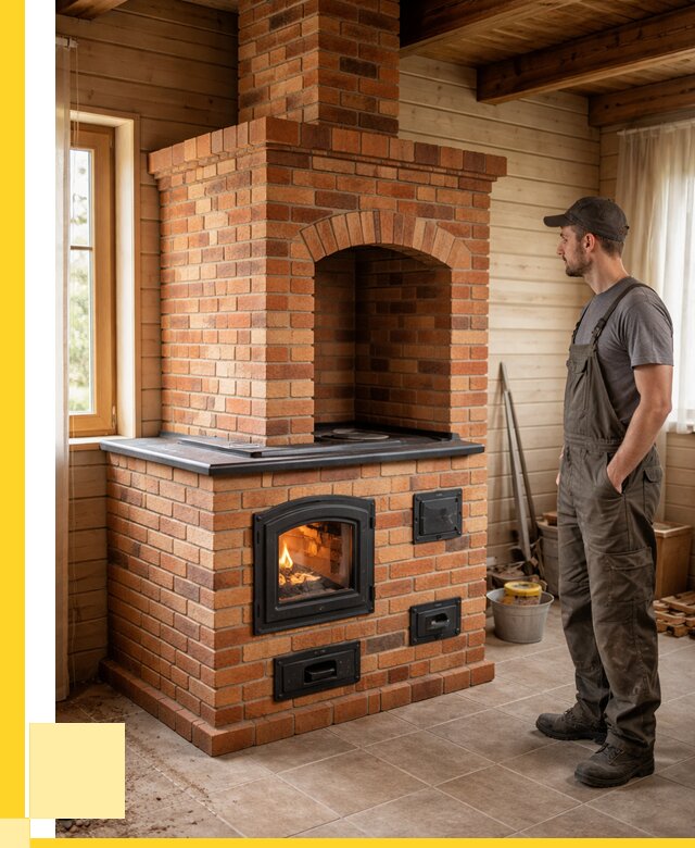 Кирпичные печи в Бугульме: купить от 151620 р. | ЭриданБгл