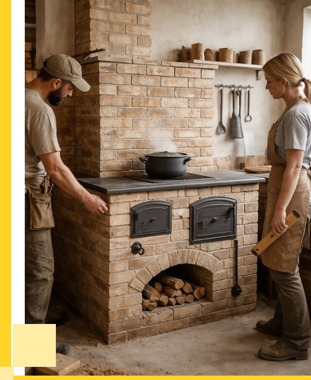 Варочно отопительные печи в Бугульме от 90972 р. | ЭриданБгл