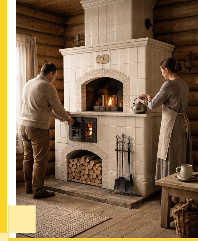 Русские печи в Бугульме: установка от 151620 р. ЭриданБгл