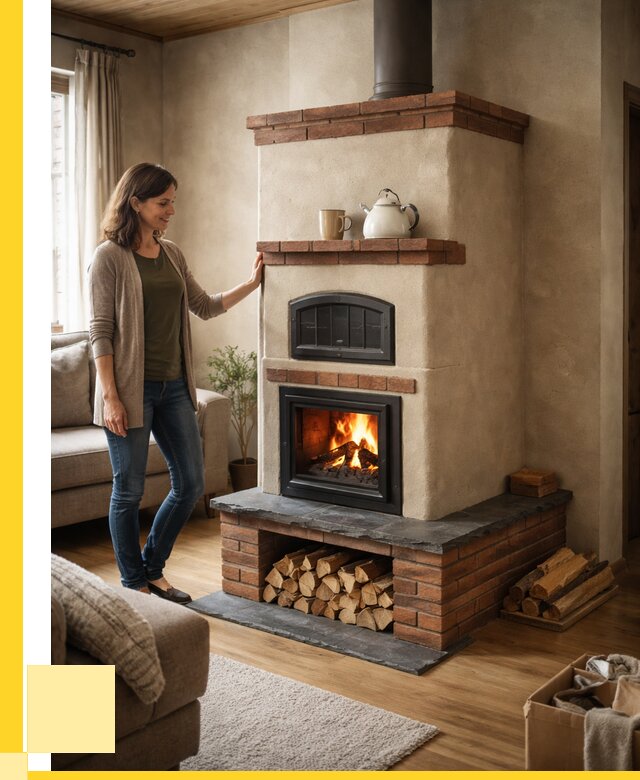 Печи шведки в Бугульме от 85918 р. | ЭриданБгл — печь шведка