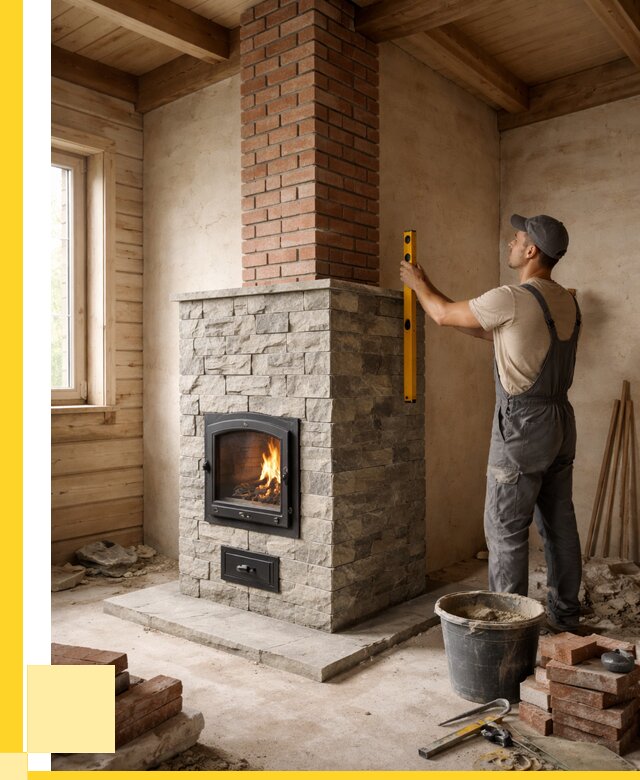 Печи и дымоходы под ключ в Бугульме от 45486 р., ЭриданБгл