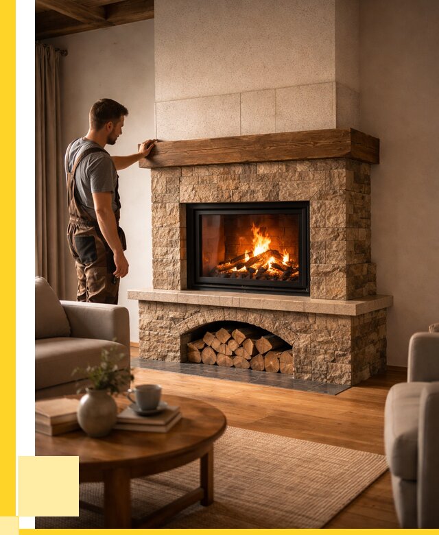 Печи камины для дома под ключ в Бугульме от 55594 р. | ЭриданБгл