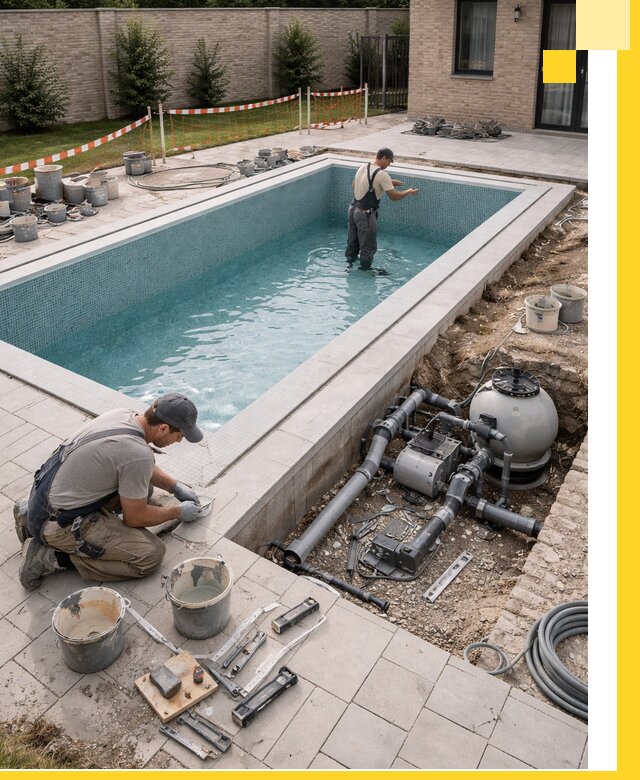 Строительство бассейнов под ключ в Бугульме: проекты и монтаж