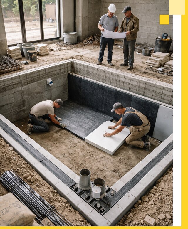 Проекты частных и общественных бассейнов под ключ в Бугульме