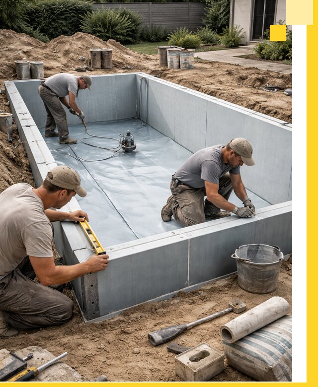 Профессиональный монтаж бассейнов под ключ в Бугульме с гарантией