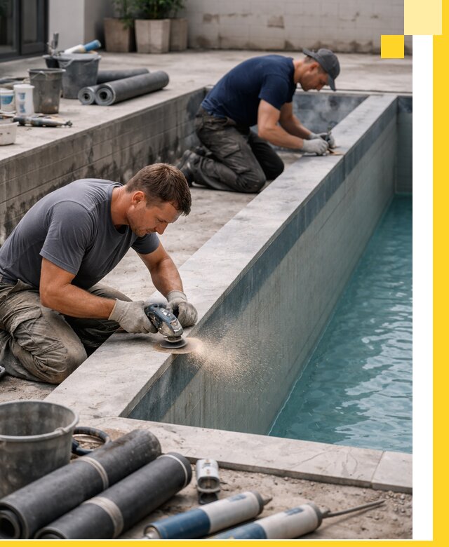 Профессиональный ремонт бассейнов под ключ в Бугульме