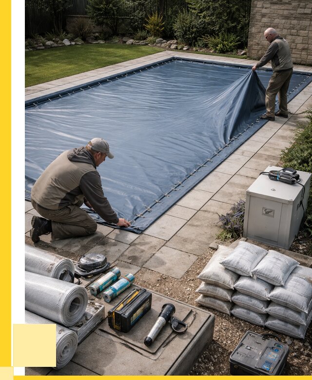 Консервация бассейнов в Бугульме под ключ от 6570 р. | ЭриданБгл