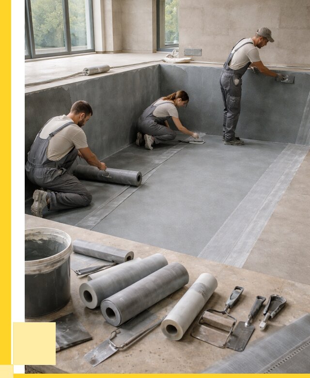 Гидроизоляция бассейнов в Бугульме от 2022 р., ЭриданБгл