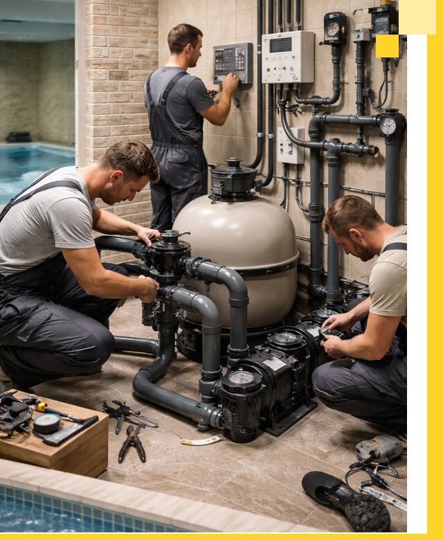 Комплексное оборудование для бассейнов под ключ в Бугульме