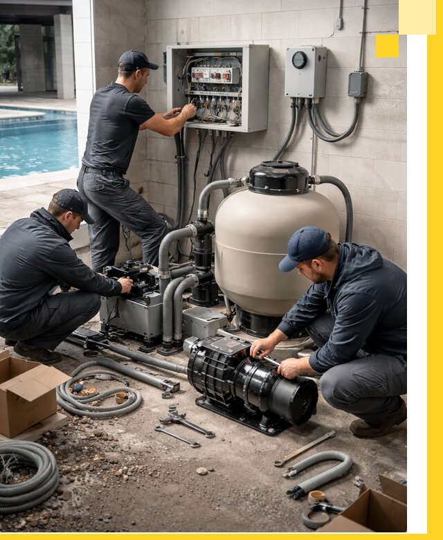 Профессиональный монтаж оборудования для бассейнов в Бугульме