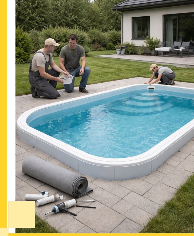 Пластиковый бассейн купить в Бугульме от 252700 р., ЭриданБгл