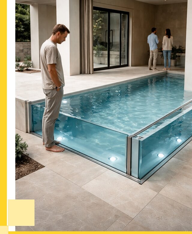 Стеклянные бассейны в Бугульме от 1212960 р. | ЭриданБгл — мозаика