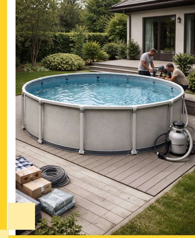 Купить каркасные бассейны в Бугульме от 45486 р. | ЭриданБгл