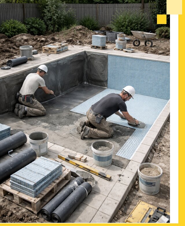 Проектирование и строительство стационарных бассейнов в Бугульме