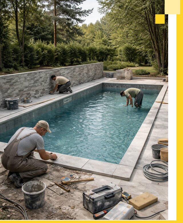 Проектирование и строительство частных бассейнов в Бугульме