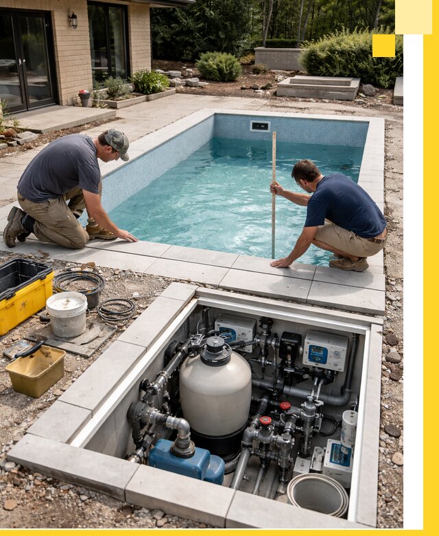 Строительство качественных домашних бассейнов под ключ в Бугульме