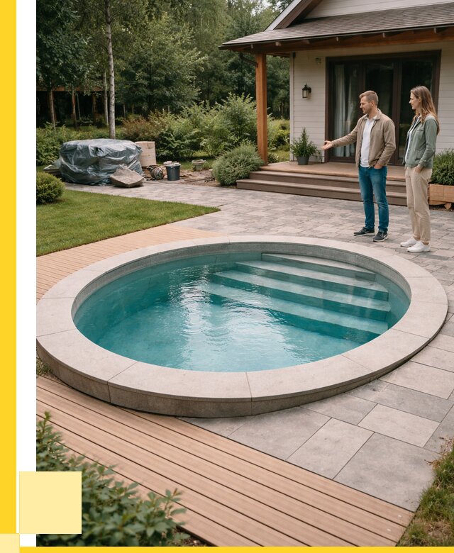 Бассейн на даче под ключ в Бугульме от 202160 р., ЭриданБгл