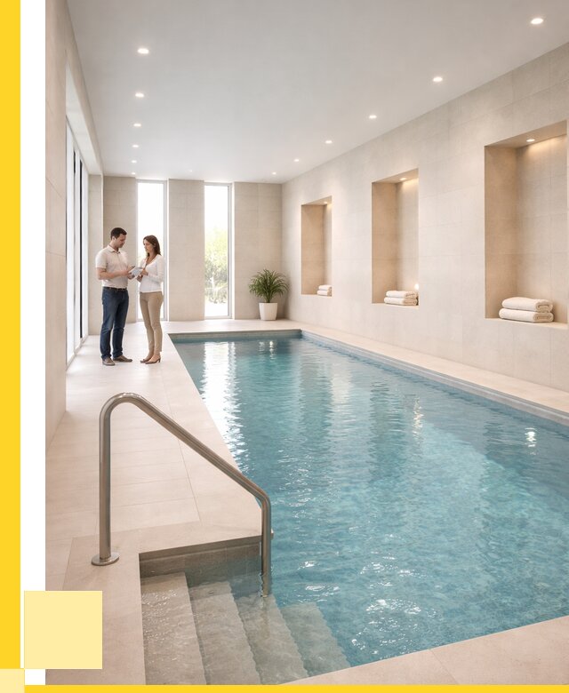 Бассейны в помещении под ключ в Бугульме от 1516200 р. | ЭриданБгл