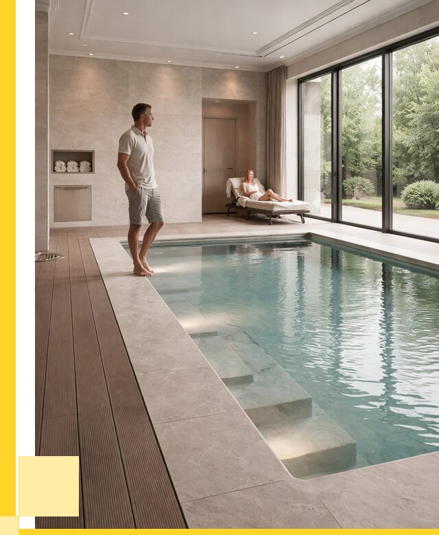 Бассейны в коттедже под ключ в Бугульме от 1212960 р. | ЭриданБгл