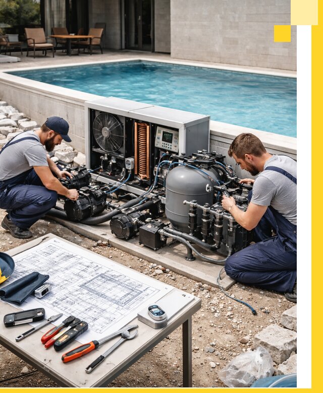 Проектирование и монтаж бассейнов с подогревом в Бугульме