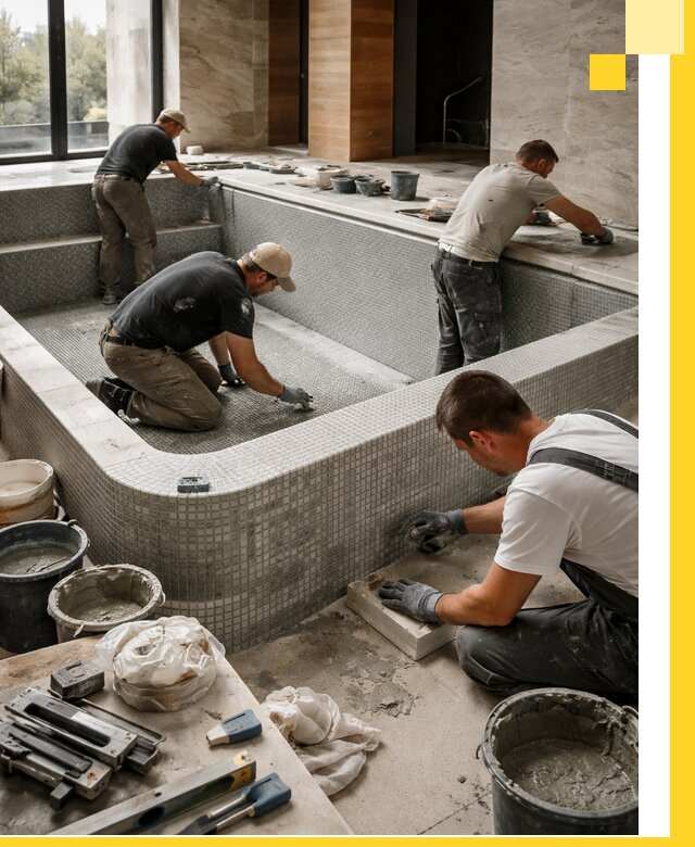 Строительство и установка СПА бассейнов под ключ в Бугульме