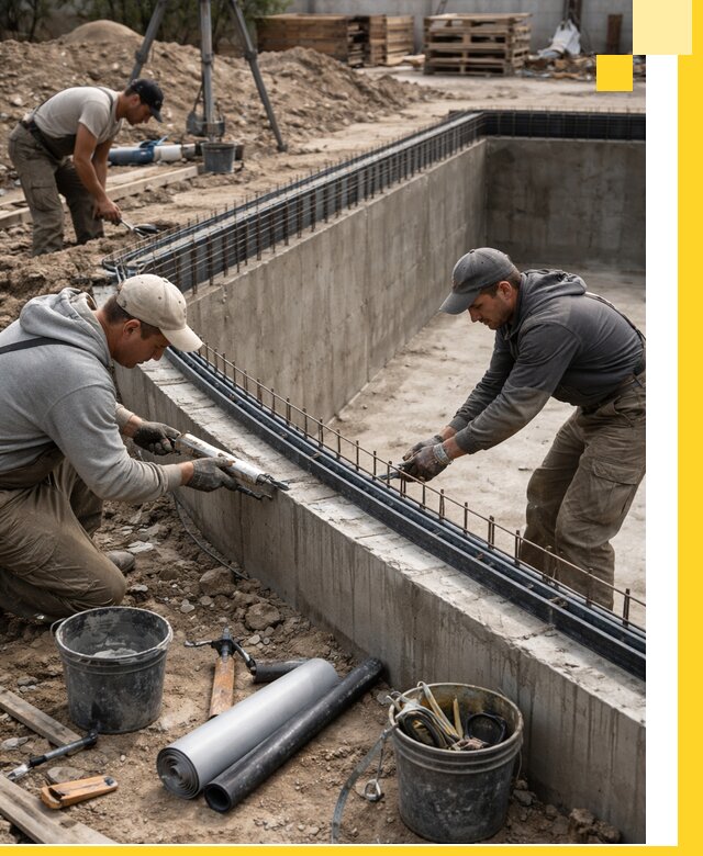 Качественный монтаж чаши бассейна в Бугульме под ключ с гарантией