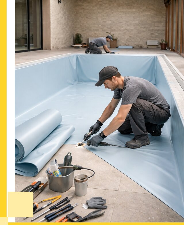 Пленка ПВХ для бассейнов в Бугульме от 2527 р. | ЭриданБгл