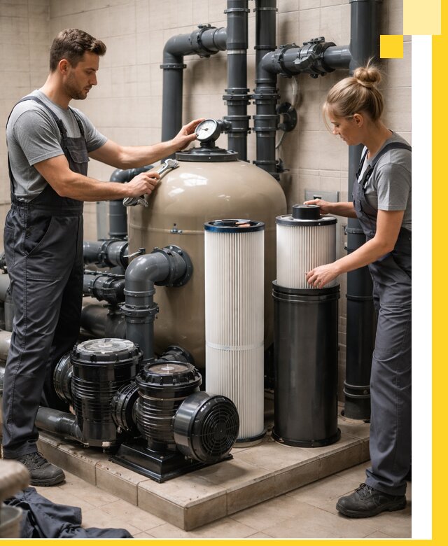 Фильтры и системы фильтрации для бассейнов в Бугульме