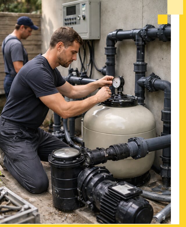 Поставка и монтаж фильтровального оборудования для бассейнов в Бугульме