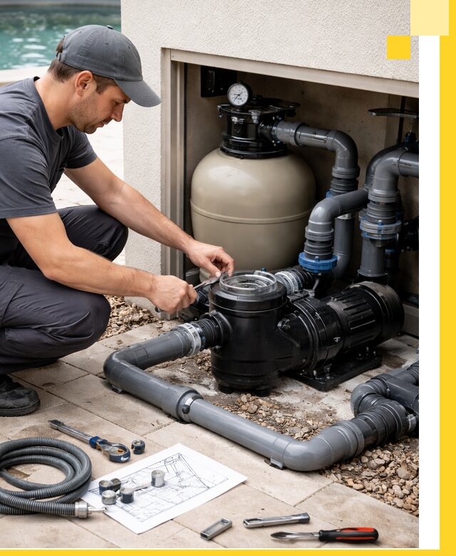 Поставка, монтаж и сервис насосов для бассейнов в Бугульме