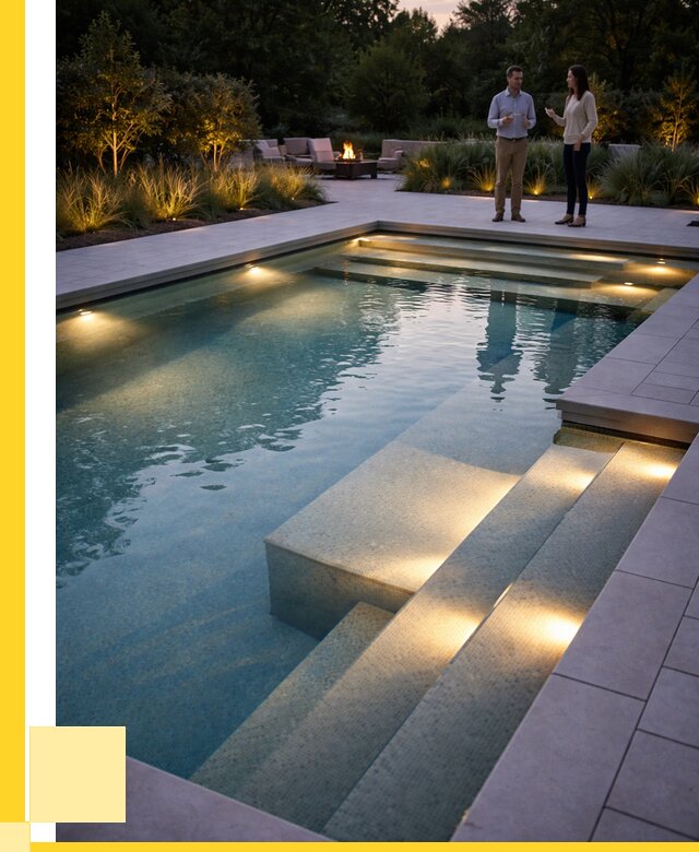 Освещение бассейнов в Бугульме под ключ от 25270 р. | ЭриданБгл