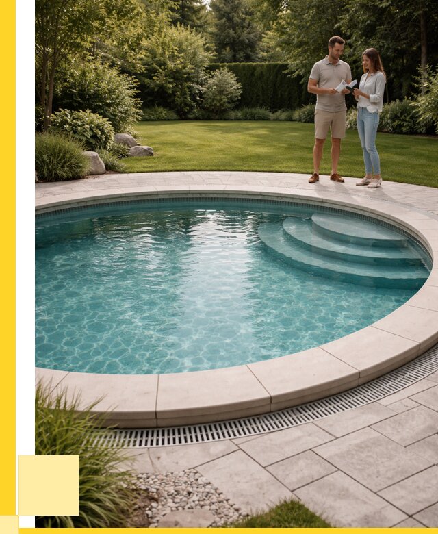 Круглые каркасные бассейны купить в Бугульме от 252700 р. | ЭриданБгл