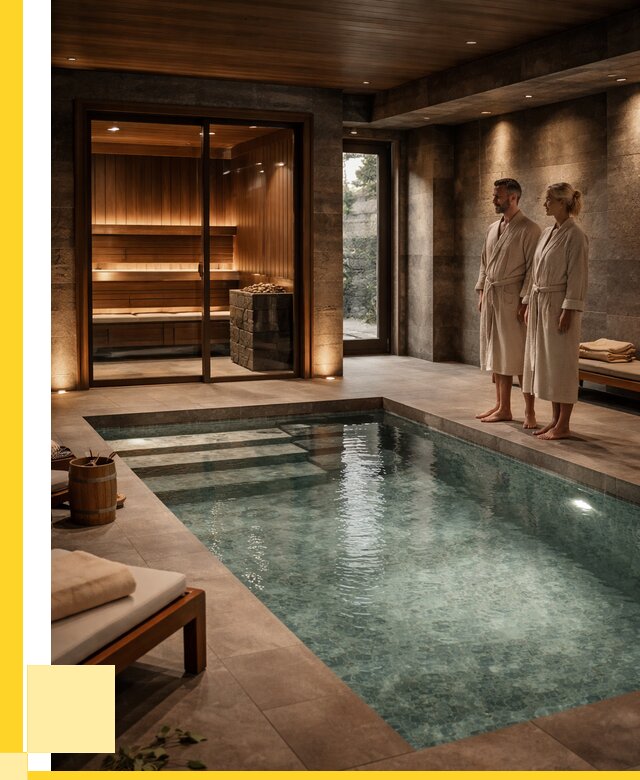 Сауна с большим бассейном в Бугульме от 1212960 р. ЭриданБгл